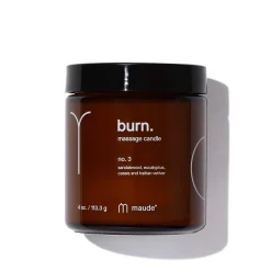 Burn Bougie de Massage