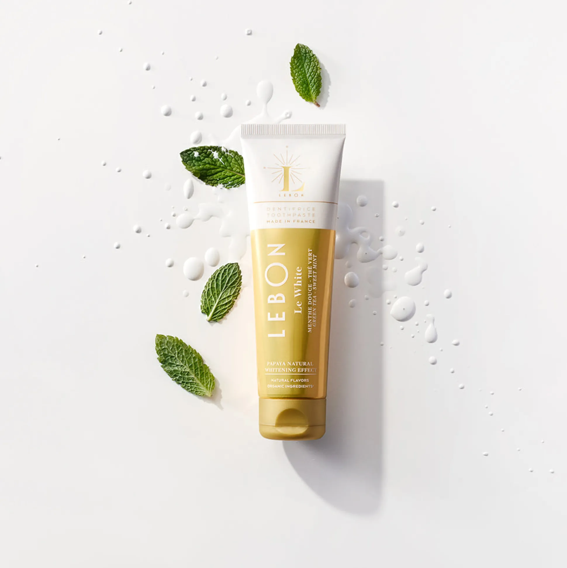 Dentifrice "Le White" - Menthe Douce & Thé Vert