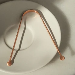 Gratte-Langue Ayurvédique en Cuivre