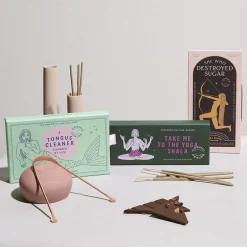 Gratte-Langue Ayurvédique en Cuivre