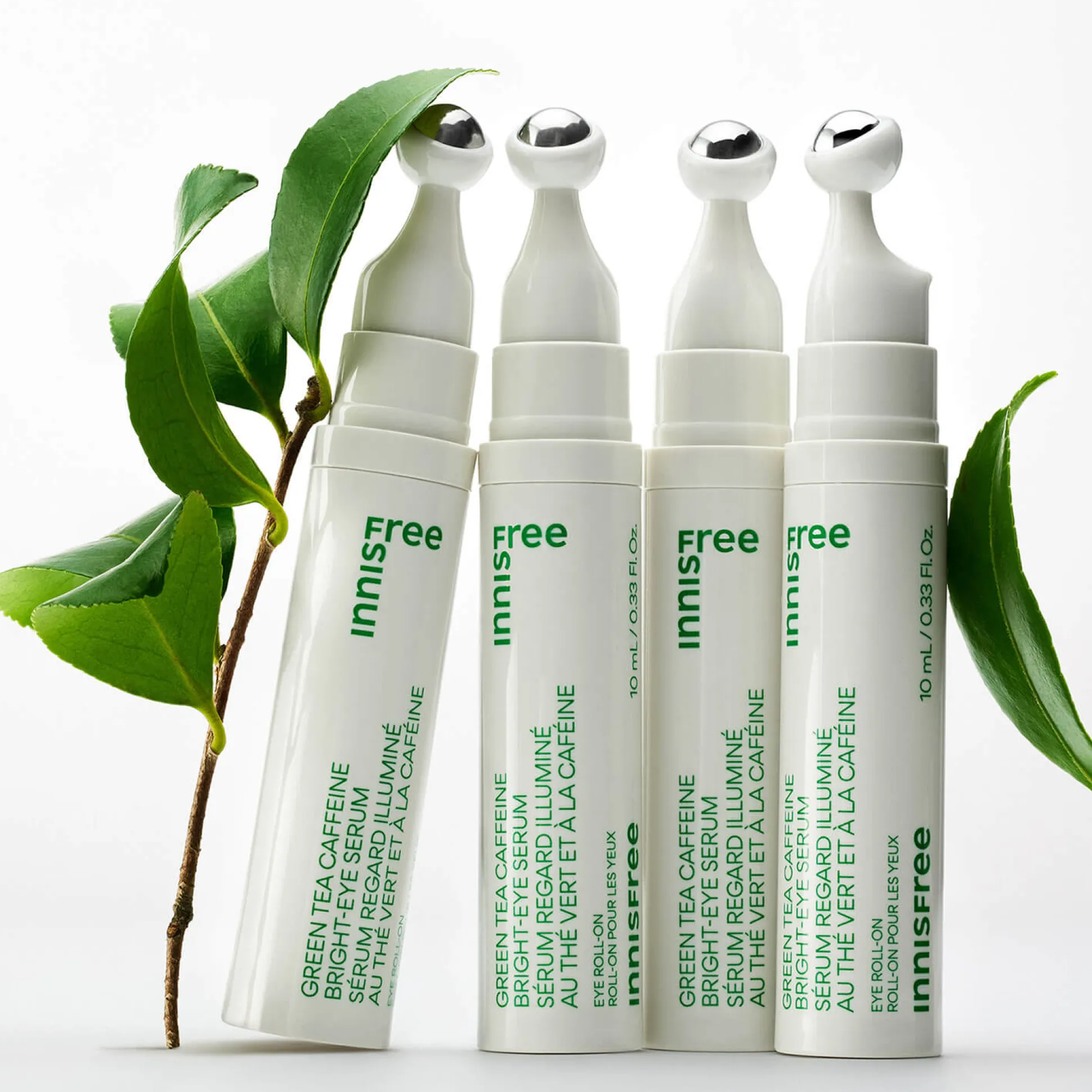 Green Tea Caffeine Bright Eye Serum Sérum Regard Illuminant