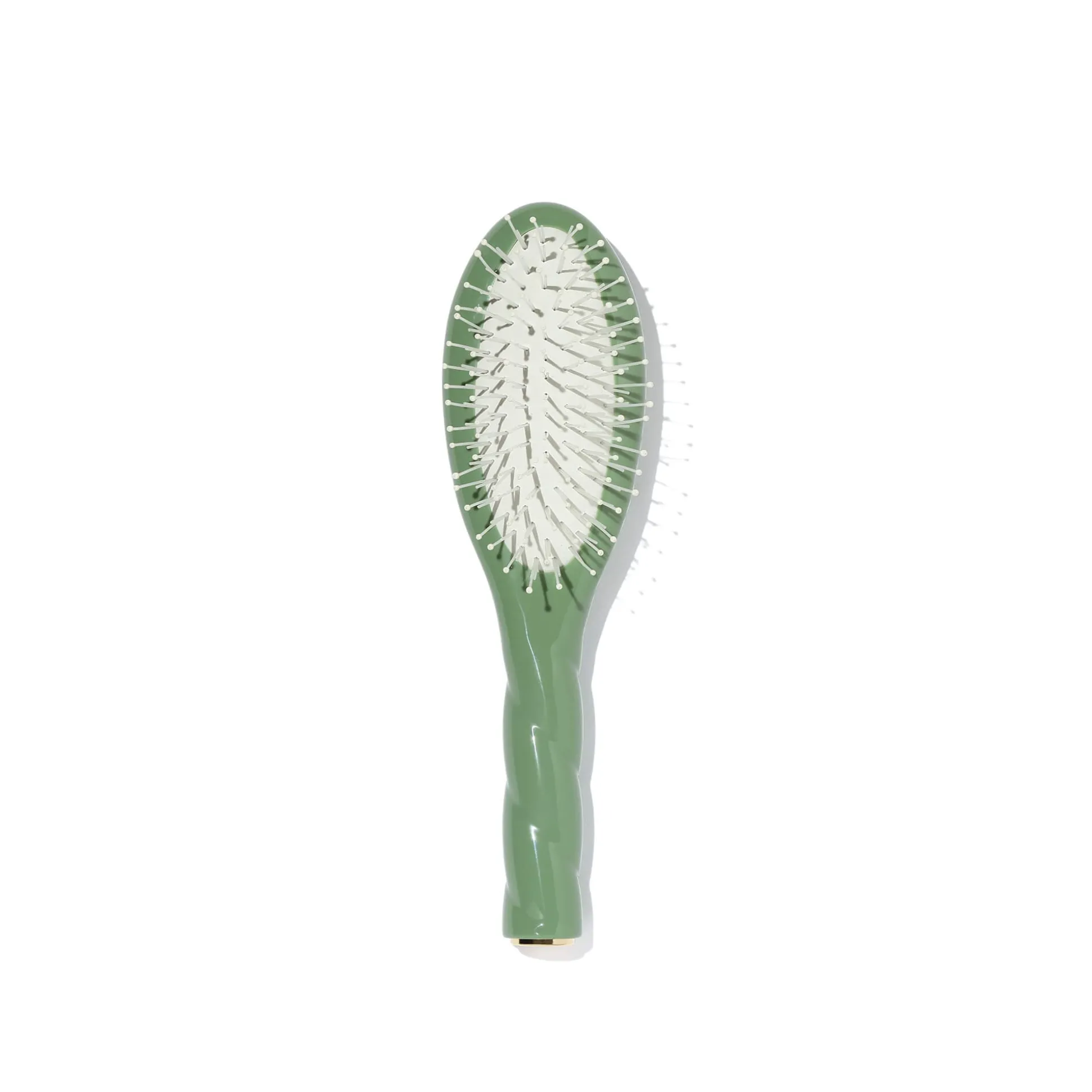 La Petite Brosse N°04 la Miracle Dêmêlante et Massante Vert Amande