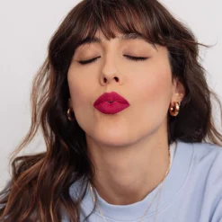 Petal Bouche Rouge à Lèvres Mat Sans Transfert