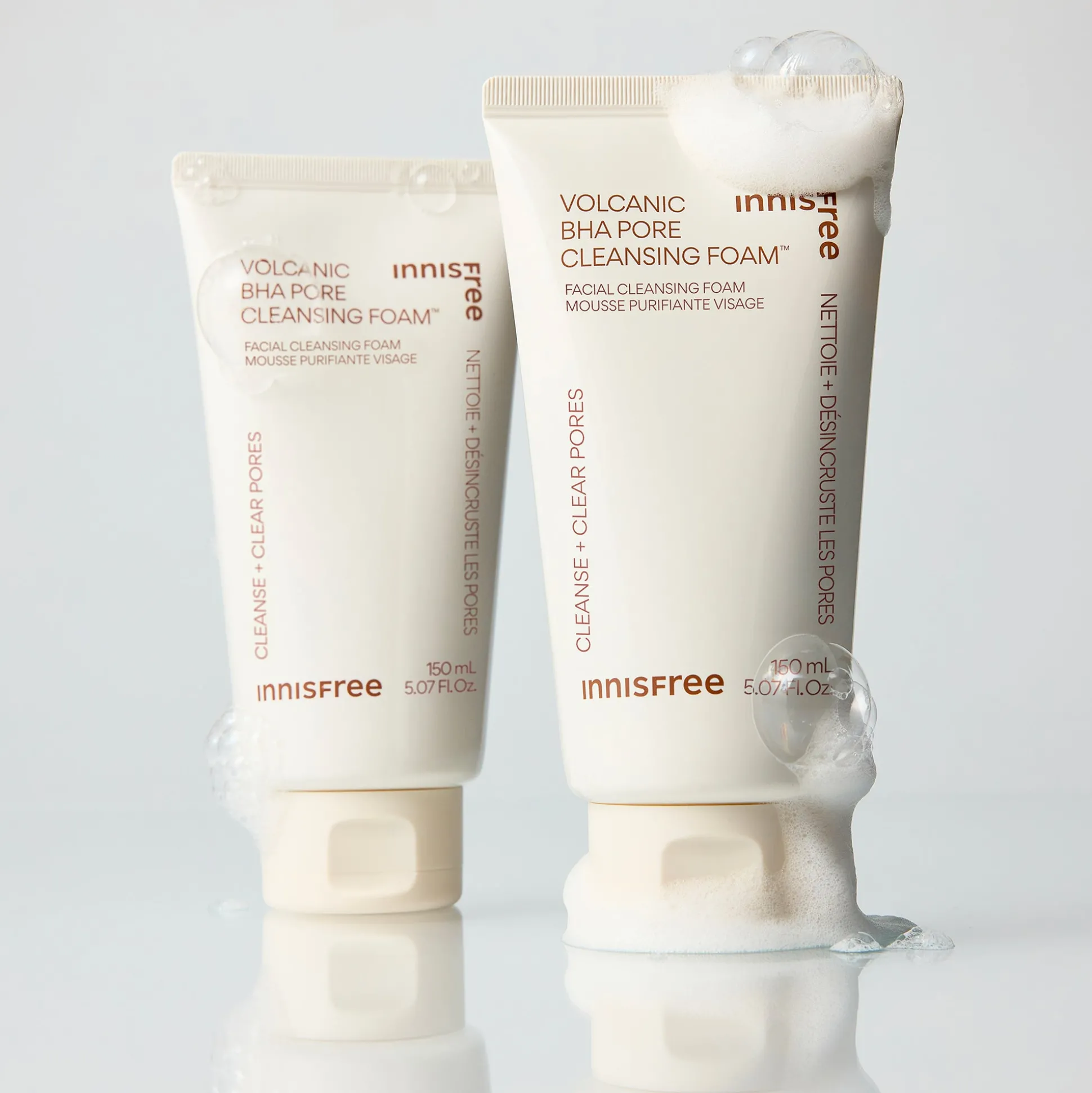 Volcanic BHA Pore Cleansing Foam Mousse Nettoyante Clarifiante